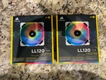 Corsair LL120 Dual Light Loop Rgb Led Pwm Fan 120MM - Pack White. Fixed Price $50.00.