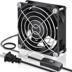 Ec Cooling Fan 80MM X 25MM Ac 110V 115V 120V 220V 240V Dual Ball Bearing. Fixed Price $31.99.