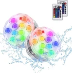 2-PACK Remote Control Led Magic Lights Waterproof Color Changing Indoor/outdoor. Fixed Price $15.00.