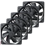 Pack 120MM Computer Case Fan Y.s. Tech Dc Brushless KM121225LS 4 Pin & Molex. Fixed Price $24.99.