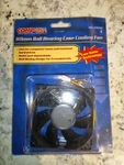 Compusa 80MM Ball Bearing Case Cooling Fan Sku 280287 12V. Fixed Price $5.00.