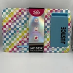 Justice Tech Desk For Laptop School Work - Back Fits 15.6 Lpt. Fixed Price $10.00.