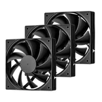 Darkrock 3-PACK 120MM Black Computer Case Fans High Performance Cooling Low Nois. Fixed Price $14.29.