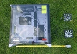 Lian O11D Xl-w Tempered Glass Atx Tower Case White Darkflash Av Cooling Fans. Fixed Price $128.99.