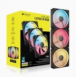 Corsair Icue Link LX120-R Rgb Pwm Starter Kit Reverse Fan 120MM (black)/tracking. Fixed Price $155.94.