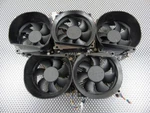 Lot Of 5 - Dell Optiplex 7010 Desktop Heatsink + Fan 89R8J 8942W (see Shape. Fixed Price $35.00.
