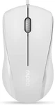 Rapoo N1600 3-BUTTON Quiet Wired Mouse, 1000DPI Optical. Fixed Price $15.99.