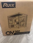 OV502 M-atx Mini-tower Pc Case, Pre-installed 3 120MM Prism Argb Pwm Fans, .... Fixed Price $50.00.