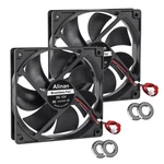 Alinan 2PCS 12025 120MM X 25MM 12V Dual Ball Bearing Fan,. Fixed Price $17.50.