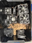 24 Qty Server Fan Lot 140MM 120MM Hydra-bgears High Rpm 4PIN/MOLEX. Fixed Price $124.99.
