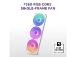Nzxt F360 Rgb Core RF-U36HF-W1 360MM Led Single-frame Fan Unit. Fixed Price $106.22.