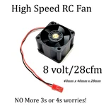 Rcp Xtreme Brushless Motor High Speed 40MM Cooling Fan Up 8.4VOLTS 28CFM. Fixed Price $25.99.