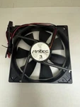 New Antec Nine Hundred 120MM Computer Pc Case Fan 4-PIN 3-SPEED Switch Blue Led. Fixed Price $9.36.