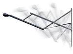 Carefree R001642BLK Travel'r 8' Black Power Patio Awning Right Arm Half Set. Fixed Price $672.59.