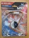 New Kingwin CFR-012LB Red Led 120MM Desktop Computer Cooling Case Fan. Fixed Price $8.45.