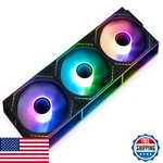 Thermalright TL-M12QR-S X3 120MM Reverse Pc Case Fans Pwm Argb 1500RPM. Fixed Price $39.61.