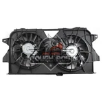 Radiator Dual Fan W/ Motor For Chrysler Town & Country Dodge Grand 2005-07. Fixed Price $103.99.