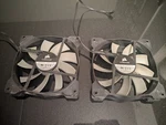Two Corsair 140MM Cooling Fans A1425S12S-2. Fixed Price $17.00.