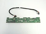 Dell 3.5" 1X6 Backplane For Poweredge R710 0W814D W/ XT622 Cable 2-2. Fixed Price $23.43.