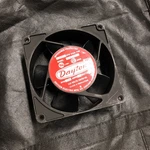 New Dayton Axial Fan, Model 4C549 3000 Rpm .20 Amps 15WATTS 100 Cfm, 11/16. Fixed Price $35.00.