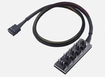 Threebulls Pwm Fan Hub, Pc Cpu Cooling 4 PIN/3PIN 15.7 Inches, To 5,1 Pack. Fixed Price $40.00.