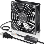 Gdstime 90MM Ec Axial Cooling Fan 92MM 25MM Ac 110V 115V 120V 220V 240V Dual B. Fixed Price $22.95.