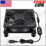 Cooling Case Fan For Receiver Dvr Xbox Tv Router 120MMX25MM 5V Usb Power. Fixed Price $26.70.