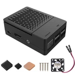 Iuniker Raspberry Pi Case With Cooling Fan And Heatsink Black For 3B+/3B. Fixed Price $20.89.