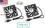 2PCS 5V Usb 80MMX10MM Gdstime 8010S Dc Brushless Cooling Industrial Fan. Fixed Price $16.00.