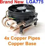 Cooler Master LGA775 Super Duty Copper Pipes Base Heatsink Quiet Pwm Cooling Fan. Fixed Price $33.50.