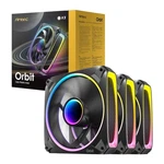 Antec Orbit Pwm 120MM Argb Fan 3 Pack - Black. Fixed Price $76.10.