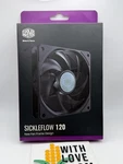 Cooler Master Sickleflow Black 120MM Case Fan, MFX-B2NN-18NPK-R1. Fixed Price $34.95.