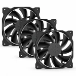 Uphere 3-PACK Long Life Computer Case Fan 120MM 3PIN, Black 12BK3. Fixed Price $16.17.