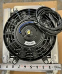 Radiator Plus Hydraulic Oil Cooler Fan For 0.8-2TON Mini Excavator Attachment. Fixed Price $109.47.