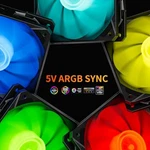 Uphere 120MM Black Argb Computer Case Fans 5-PACK High Performance Cooling. Fixed Price $32.19.