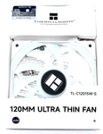 Thermalright 4 Pin 120MM Ultra Thin Fan Model TL-C12015W-S White. Fixed Price $6.50.