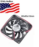 New Dc 24V 80MM 2PIN 11BLADES 80X80X10MM Brushless Cooling Case Fan 8CM 8010S. Fixed Price $10.00.