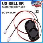 2X Dc 12V Mini 2510 Brushless Cooling Fan 800RPM Quiet Large Air Volume. Fixed Price $8.41.