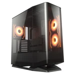 Cougar FV270 Black Mid Tower E-atx Case W/ Build-in Argb Pwm Fan. Fixed Price $135.99.