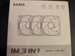 Sama IMW3IN1 Argb 3-IN-1 120MM Fan Kit White. Fixed Price $18.00.