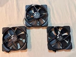 Fractal Aspect 14 Pwm Hydraulic Bearing Case Fans Set Of 3, 1700 Rpm. Fixed Price $35.00.