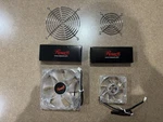 Rosewill RFX-120BL 120MM & RFX-80BL 80MM Blue Led Case Fan Set Clean Tested. Fixed Price $20.00.
