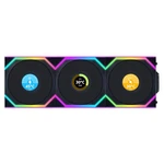 Lian Uni Fan Wireless 120 Triple Pack Black 12SLLCD1W3B. Fixed Price $99.99.