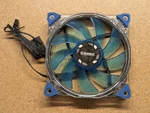Enermax 120MM Computer Case Fan Blue Blades 4-PIN Molex & 3-PIN Connector Dc. Fixed Price $7.96.