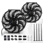 Everestway Inch Black Universal Electric Radiator Slim Fan 12V 80W.... Fixed Price $61.39.
