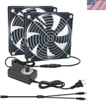 Almocn Computer Fan With Ac Plug 110V 220V Powered Set. Fixed Price $21.56.