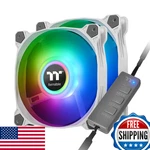 Thermaltake Pure Duo 140MM 16.8 Million Color 5V Argb Motherboard Sync 2. Fixed Price $93.73.