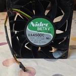 Nidec Beta VA450DC V35141-35 Fan 12V 2.2A Square Plastic Black. Fixed Price $27.00.