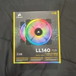 Corsair Led LL140 140MM Dual Light Loop Rgb Pwm Fan - Pack Of 2. Fixed Price $60.00.