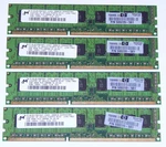 8GB, 4X2GB DDR3 PC3-10600E Ecc Dimm Memory From Hp Z400 Workstation. Fixed Price $21.90.